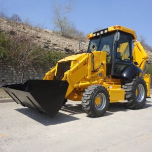 Мали хидраулични багер утоваривача на точковима